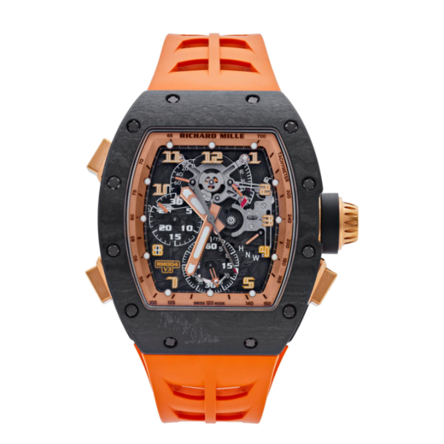 Richard-Mille-Titanium-Orange-Storm-Replica5.webp Richard Mille Titanium Orange Storm Replica - Image 1