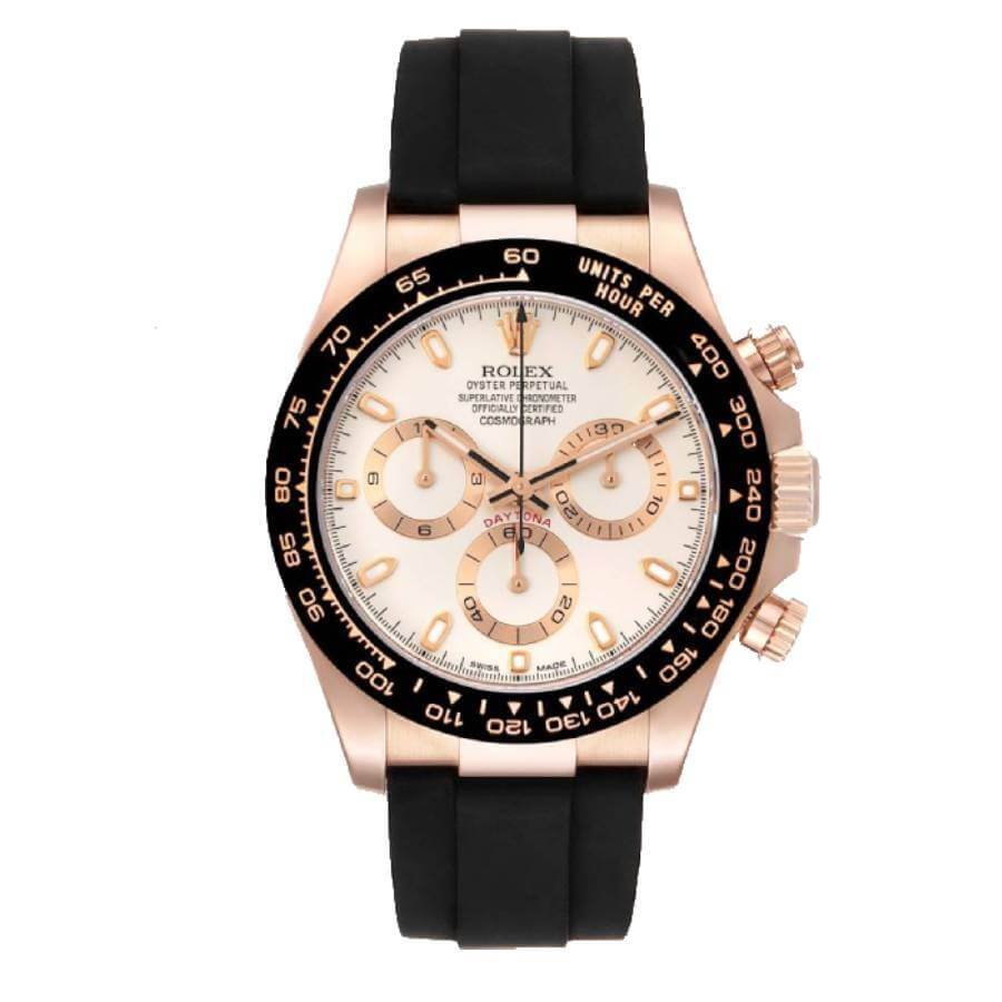 Rolex-Cosmograph-Daytona-Rose-Gold-Oysterflex-116515-replica1.jpg Rolex Cosmograph Daytona Rose Gold Oysterflex 116515 Replica - Image 1