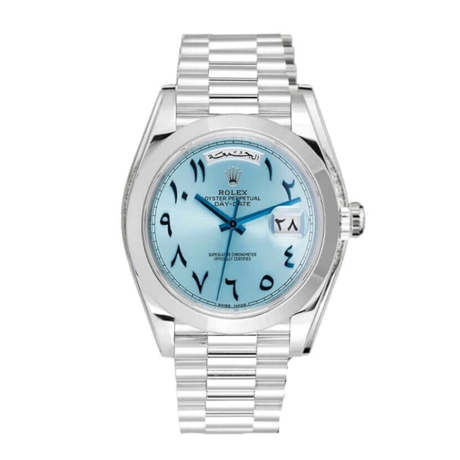 Rolex-Day-Date-Arabic-Dial-228206-Replica.webp Rolex Day-Date Arabic Dial 228206 Replica - Image 1