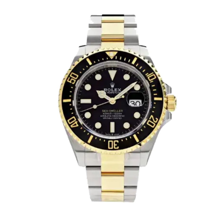 Rolex-Sea-Dweller-In-Two-Tone-‘Rolesor-Steel-And-Yellow-Gold-Replica-1.webp Rolex Sea-Dweller In Two-Tone ‘Rolesor’ Steel And Yellow Gold Replica - Image 1