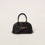 Aventure Nappa Leather Handbag Black