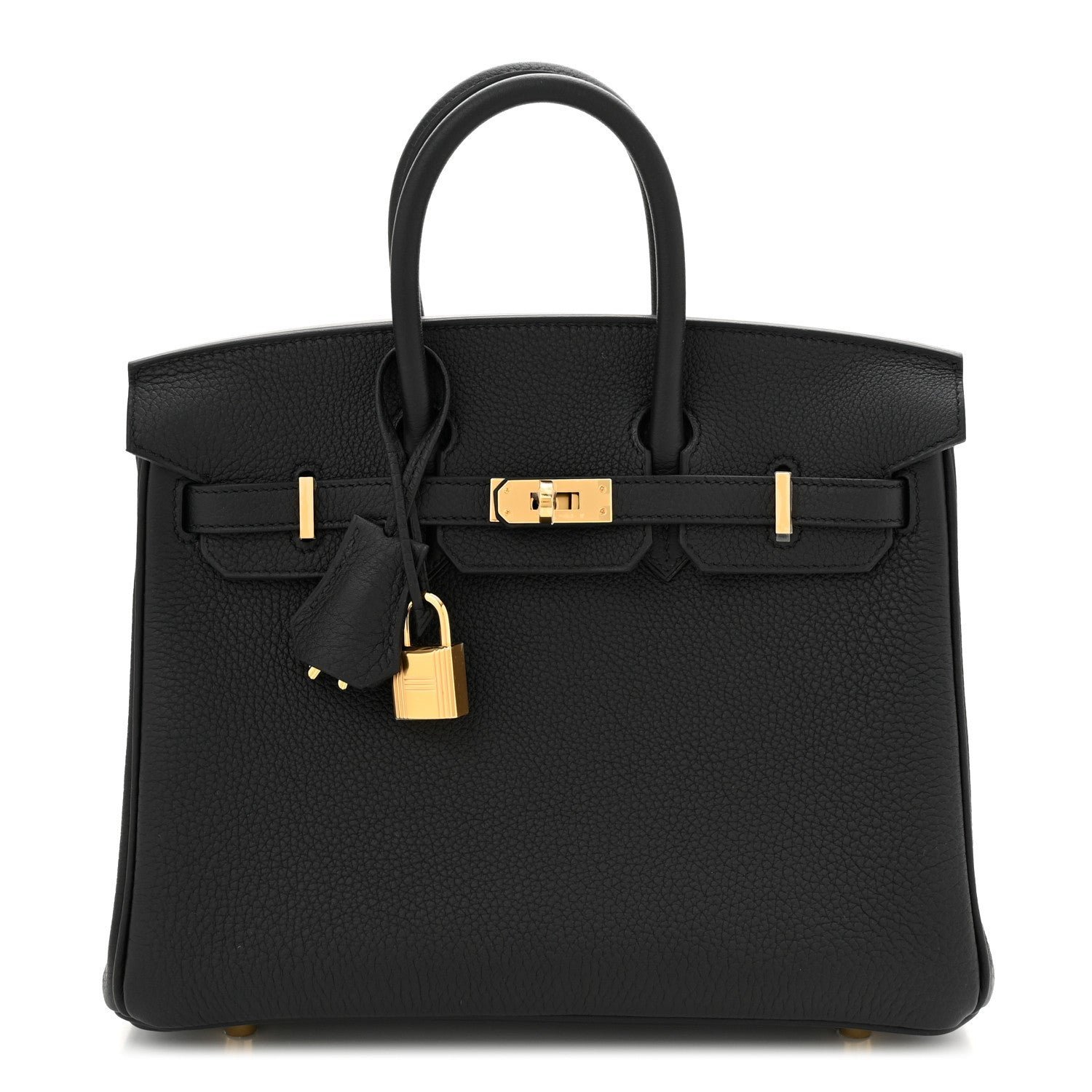 af486c3b81c735fd404635077d5d256d.jpg Togo Birkin 25 Black - Image 1