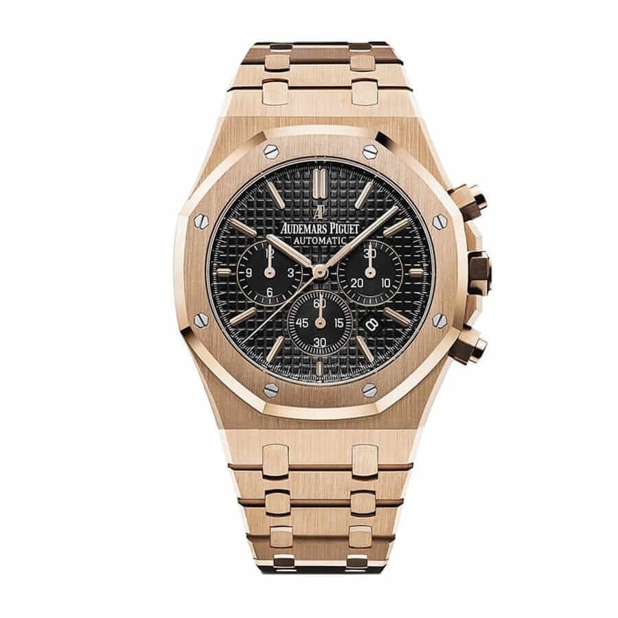 audemars-piguet-rose-gold-royal-chronograph-black-dial-26320or-oo-1220or-01-replica.jpg AP Royal Oaks Replica - Image 1