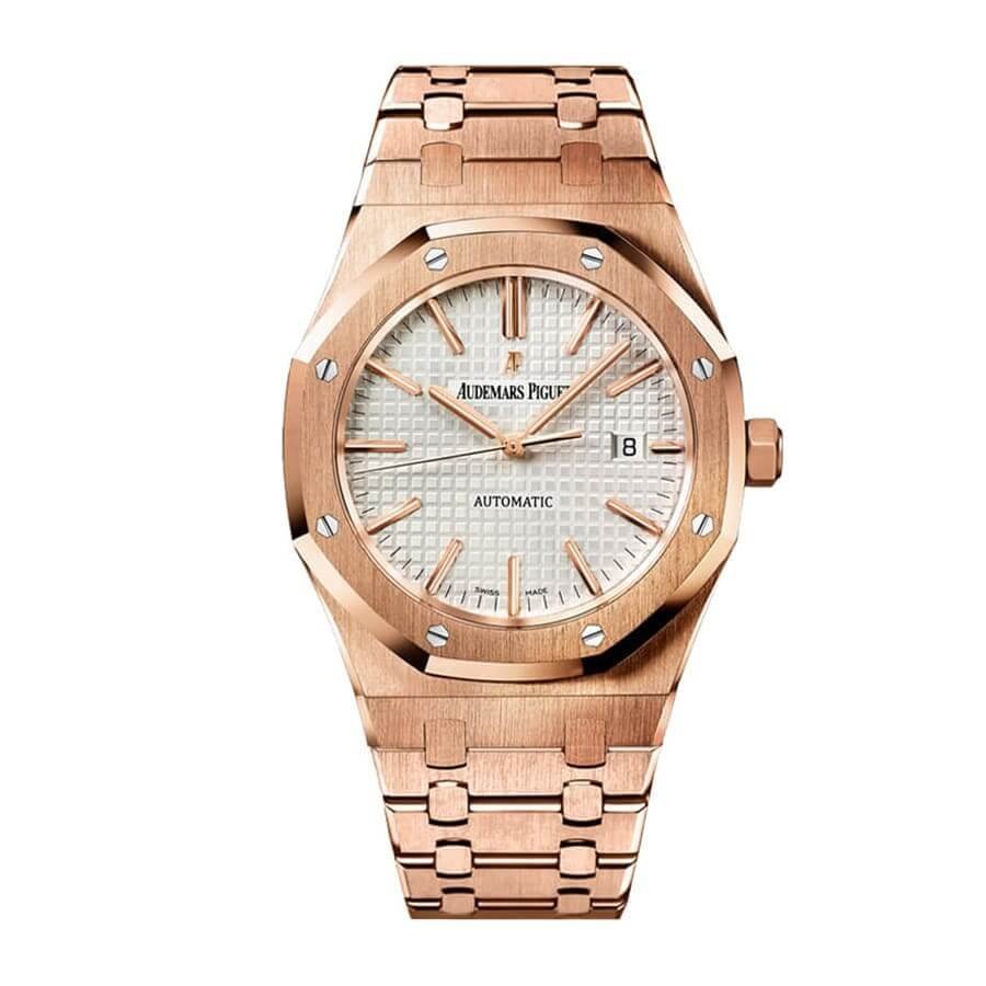 audemars-piguet-rose-gold-royal-oak-white-replica.jpg Audemars Piguet Royal Oak 15400OR.OO.1220OR.02 Replica - Image 1