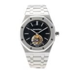 Royal Oak Tourbillon Black Replica