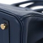 Togo Birkin 25 Bleu Abysse - Image 11