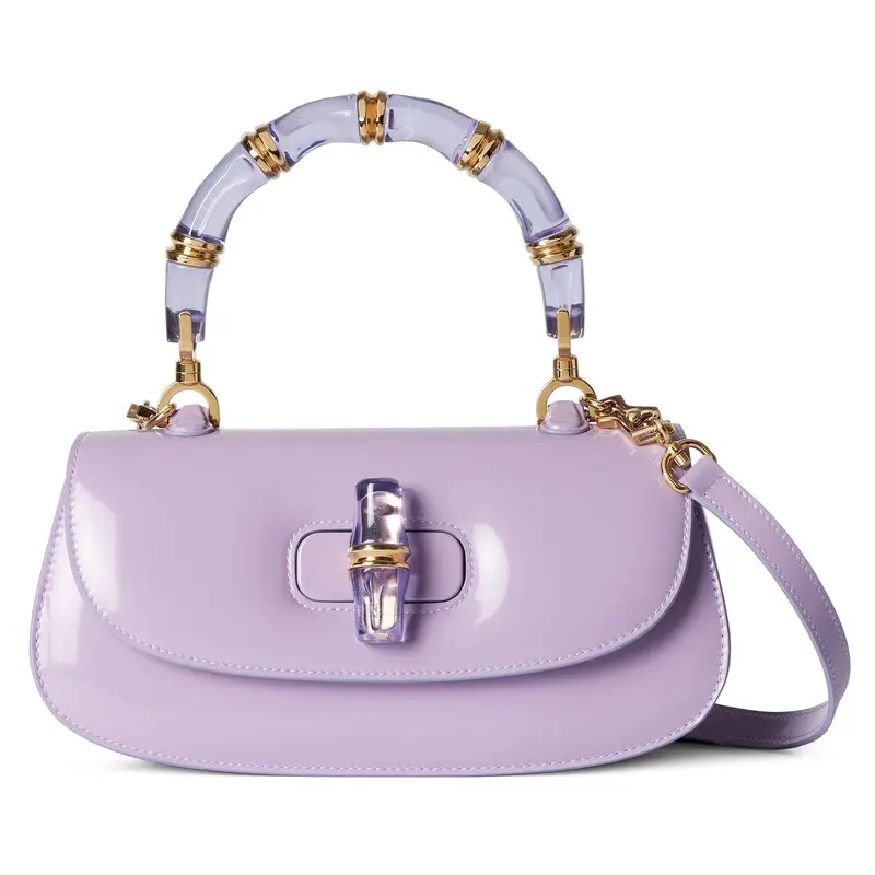 c9511dec5268ea954c43efce2e2e5541.webp Gucci Bamboo Diva series small bamboo tote bag - Image 1