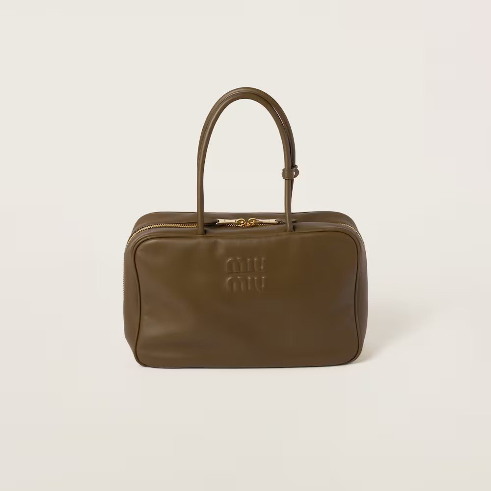e11bf7dfa4c17ec86ad7b3f744fadae9.jpg Leather Beau Handbag Tundra Color - Image 1