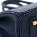 Togo Birkin 25 Bleu Abysse - Image 10
