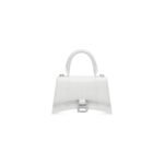 HOURGLASS plus small crocodile embossed handbag