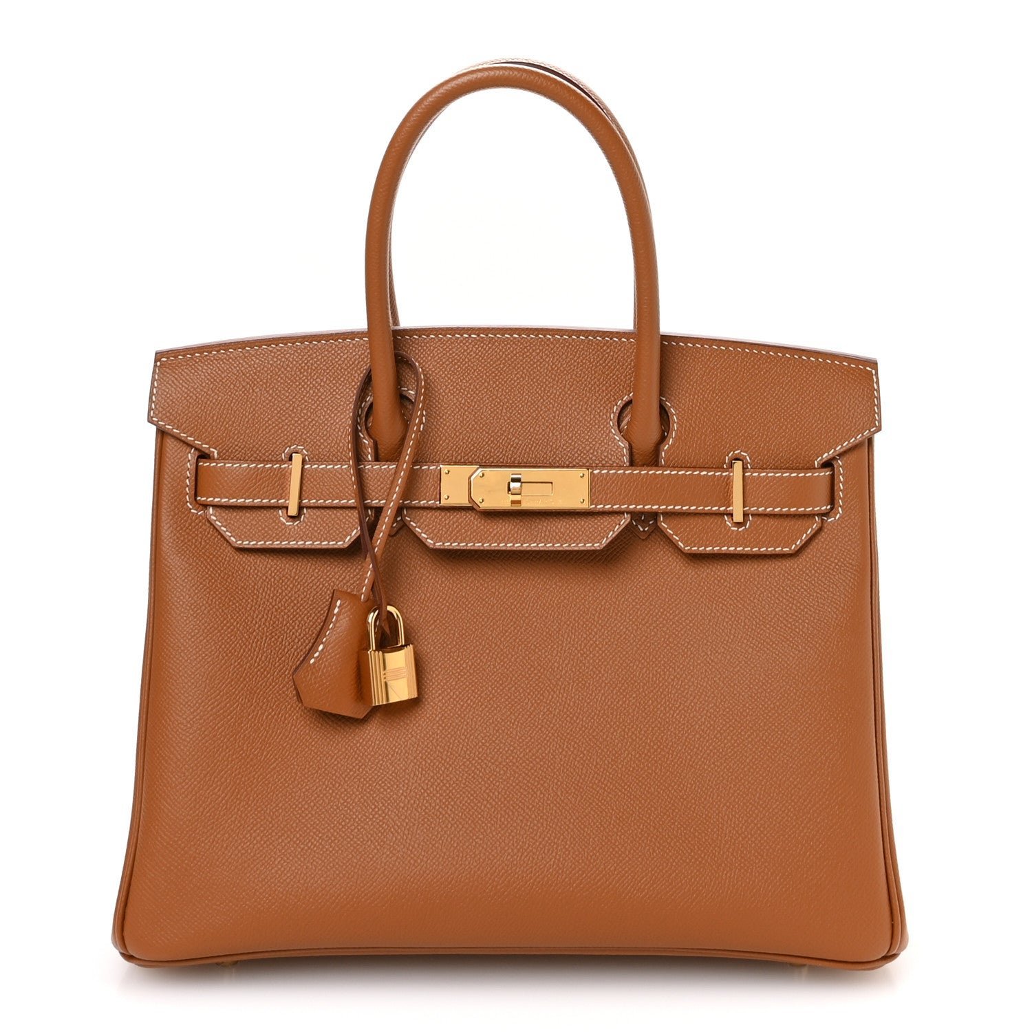 fe255480a31902fdeffa98157a46e9ca.jpg Epsom Birkin 30 Gold - Image 1