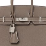Togo Birkin 25 Etoupe - Image 7