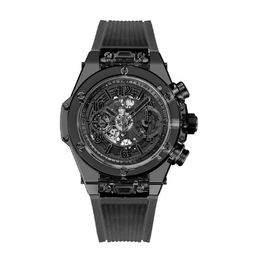 hublot-big-bang-unico-sapphire-all-black-watch-411-jb-4901-rt-1.jpg All Black Watch Replica - Image 1