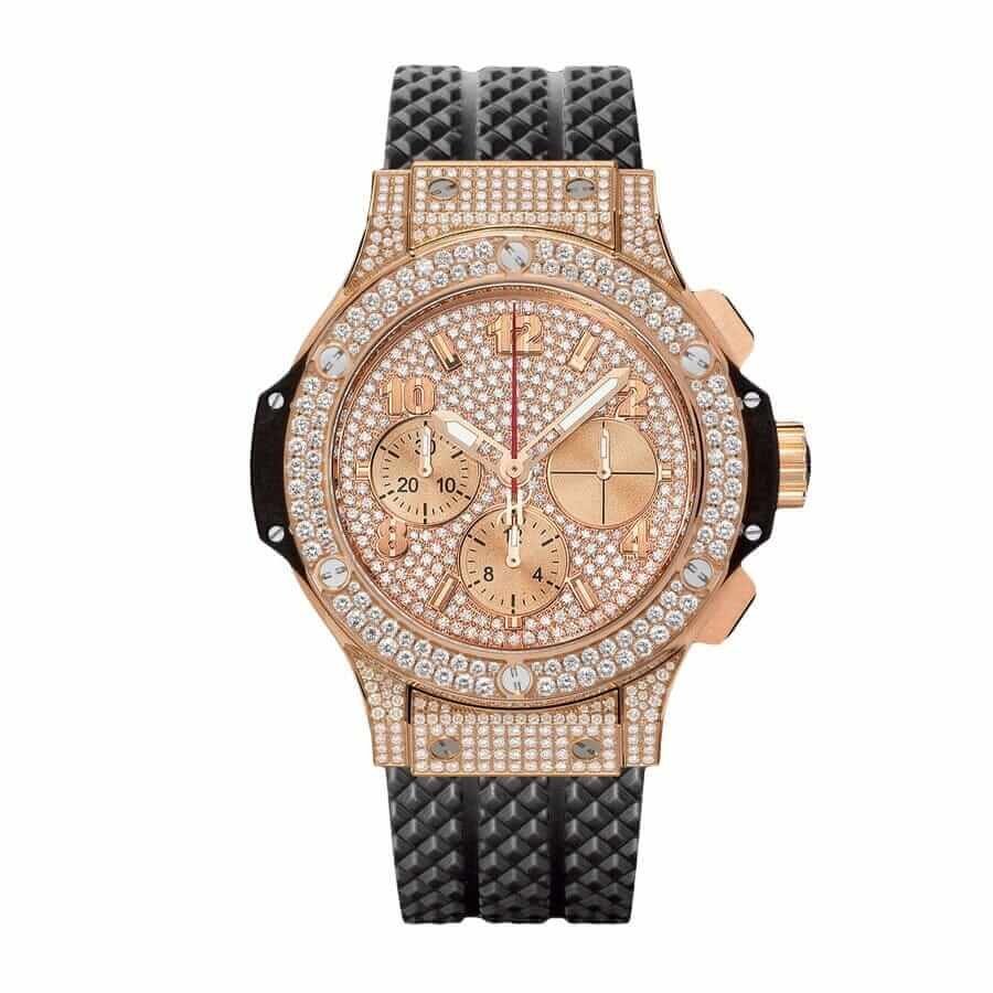 hublot-classic-fusion-best-edition-chronograph-with-diamond-rose-gold-replica.jpg Hublot With Diamond Replica - Image 1