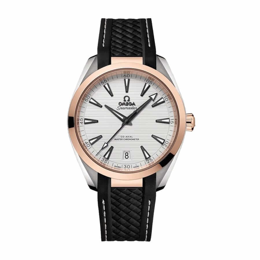 omega-seamaster-aqua-terra-gold-steel-220-22-41-21-02-001.jpg Omega Seamaster Silver Dial Replica - Image 1