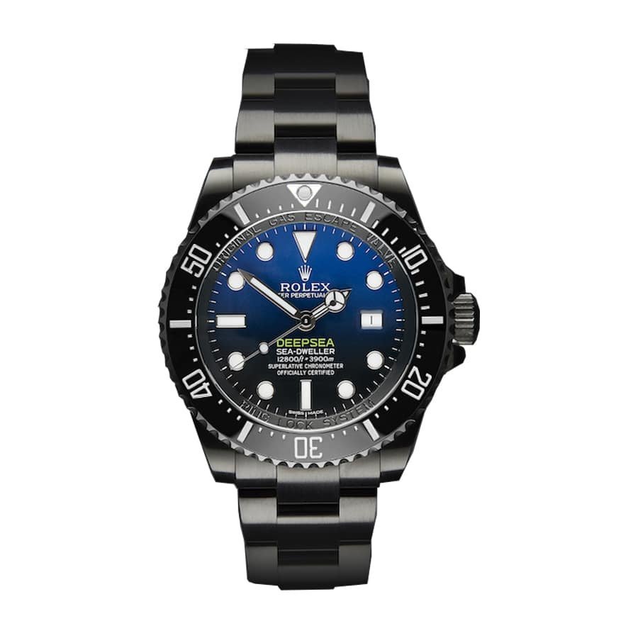 rolex-d-blue-sea-dweller-deepsea-black-pvd-116660-d-blue-replica-2.jpg Rolex Deepsea Sea-Dweller Black PVD 116660 D-Blue Oyster Replica - Image 1