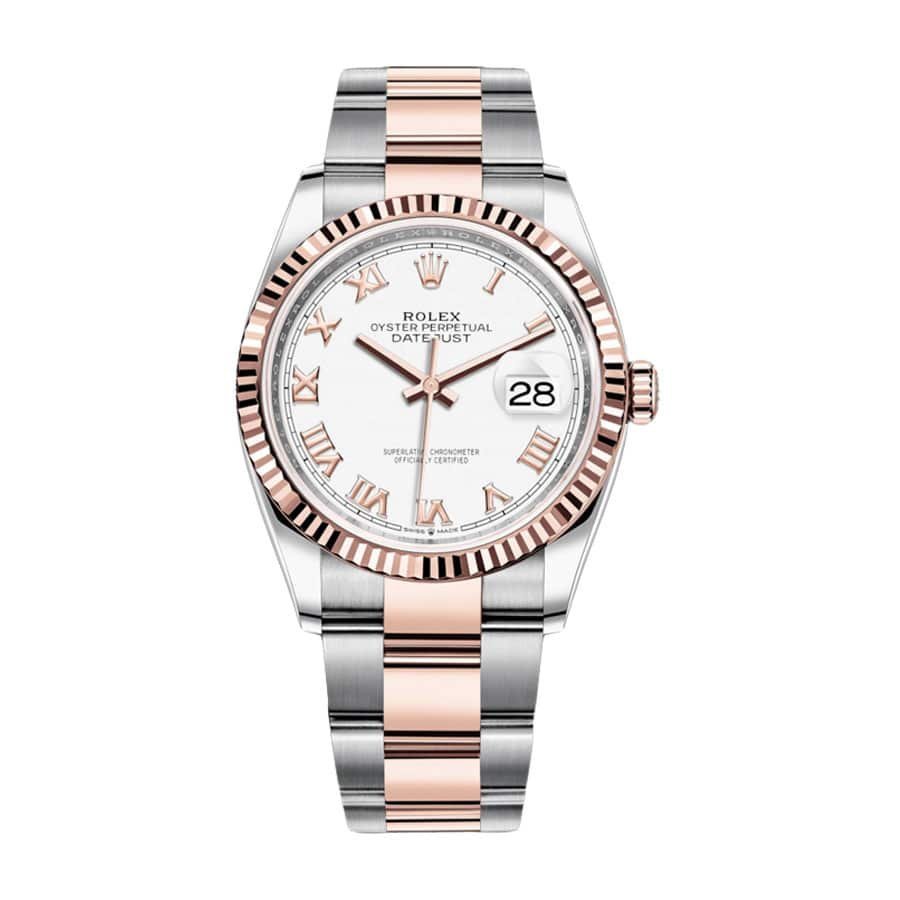 rolex-datejust-126231lc-36mm-steel-gold-automatic-white-dial.jpg Datejust Two Tone Replica - Image 1
