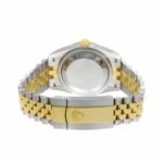 Rolex Datejust 126333 Yellow Gold & Steel Black Dial Jubilee Replica - Image 3