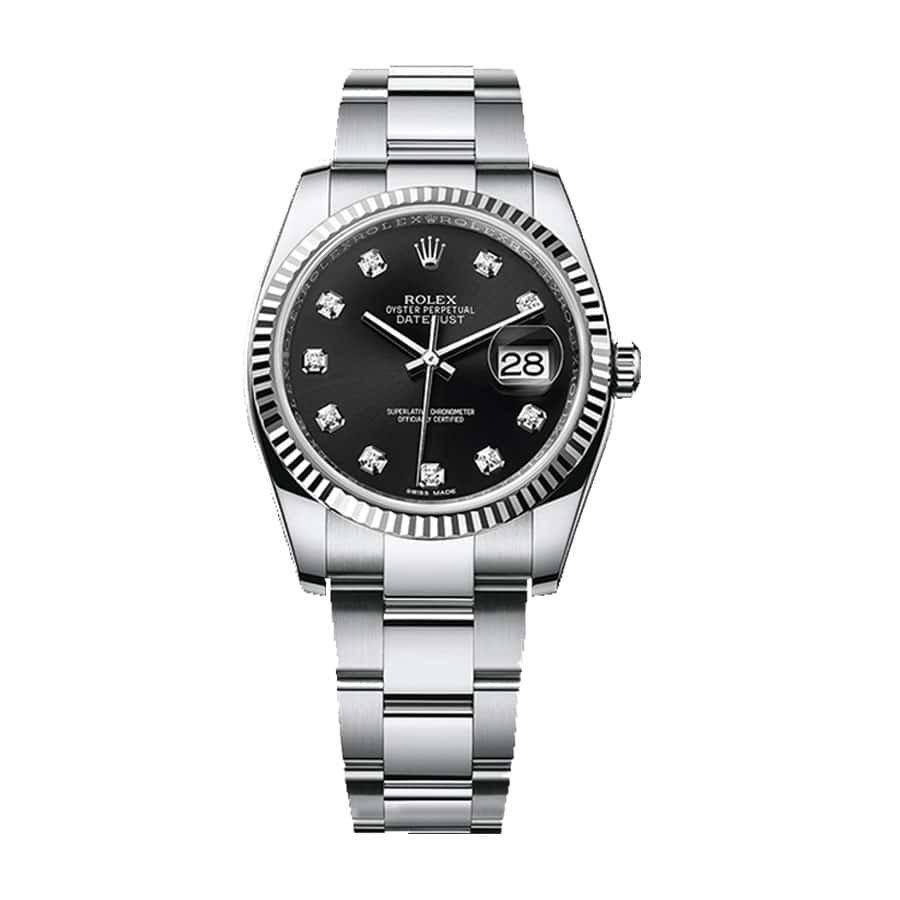 rolex-datejust-28mm-279174-white-gold-automatic-dark-grey-dial.jpg Rolex 279174 Replica - Image 1