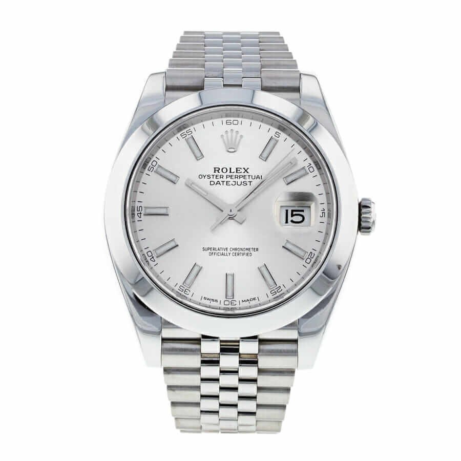 rolex-datejust-oyster-datejust-ii-steel-white-gold-126234-blue-dial-replica-1-2.jpg Rolex Datejust 126334 Silver Dial Replica - Image 1
