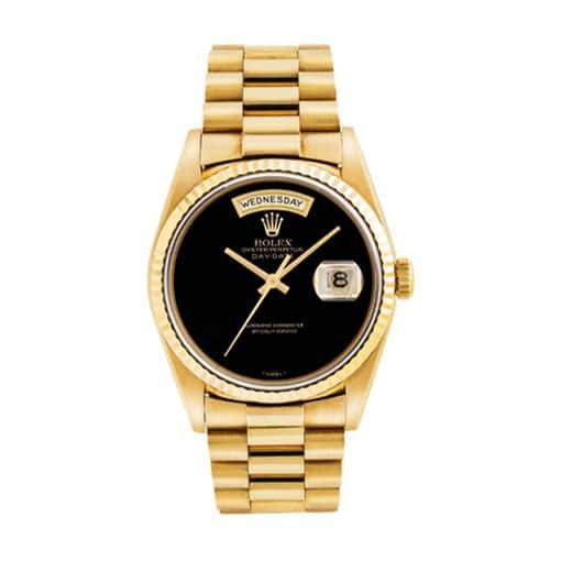 rolex-day-date-onyx-dial-18038-bulang-jubilee-replica.jpg Rolex Day-Date Onyx Dial 18038 – Bulang Jubilee Replica - Image 1