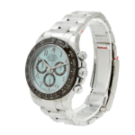 Rolex Daytona Platinum Ice-Blue Arabic Dial 116506-0001 Oyster Replica - Image 2