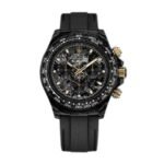 Rolex Daytona DiW NTPT Carbon 46490 “All Carbon Lemon Edition” Replica
