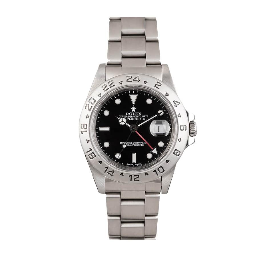 rolex-explorer-ii-vintage-unpolished-rail-spider-black-dial-16550-replica.jpg Vintage Rolex Replica - Image 1