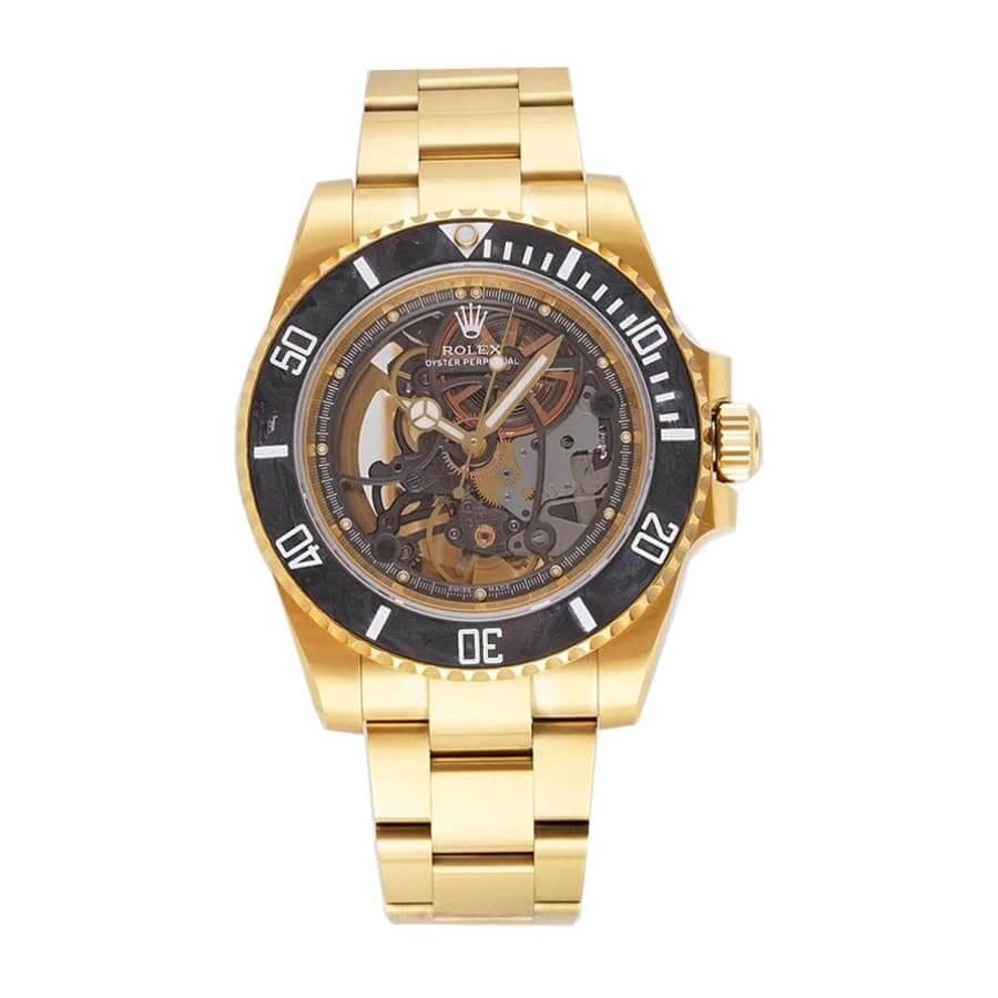 rolex-oyster-perpetual-skeleton-dial-steel-gold-114200-replica.jpg Rolex Oyster Skeleton Gold 114200 Replica - Image 1