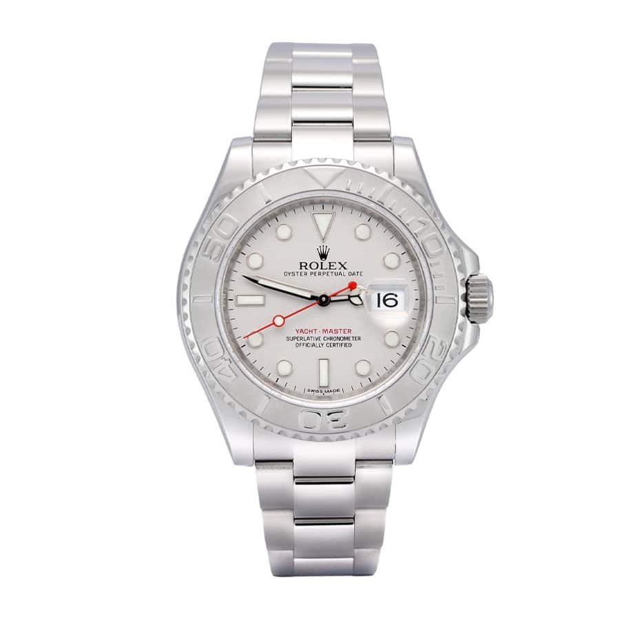 rolex-yacht-master-platinum-dial-steel-and-platinum-116622plso-replica.jpg Rolex Oyster Perpetual Yacht-Master Replica - Image 1