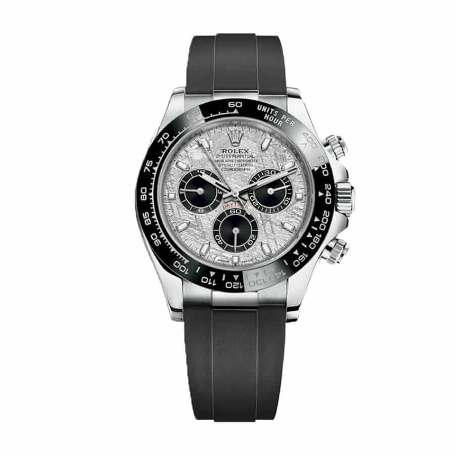 rolex_daytona_meteorite_dial_M116519LN.jpg Rolex Cosmograph Daytona White Gold Meteorite 116519LN Replica - Image 1